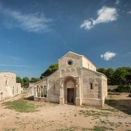 Lecce: Abadia de Santa Maria di Cerrate: ingresso