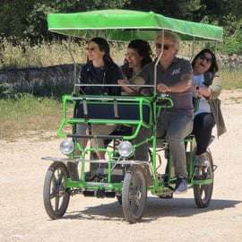 Ostuni Adventure Park: Tour in risciò a pedalata assistita