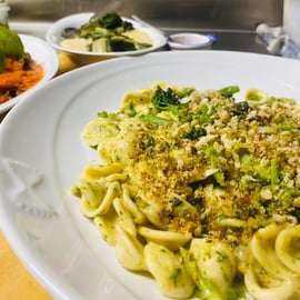 Brindisi: Diner bij grootouders met wijn