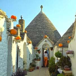Brindisi Alberobello, Locorotondo y Ostuni con Aperitivo
