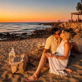 Brindisi, Ostuni: Sunset Beach Date
