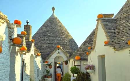 Brindisi: Alberobello, Locorotondo and Ostuni with Aperitif