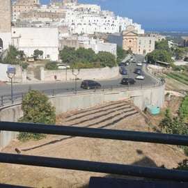 En el blanco de Ostuni