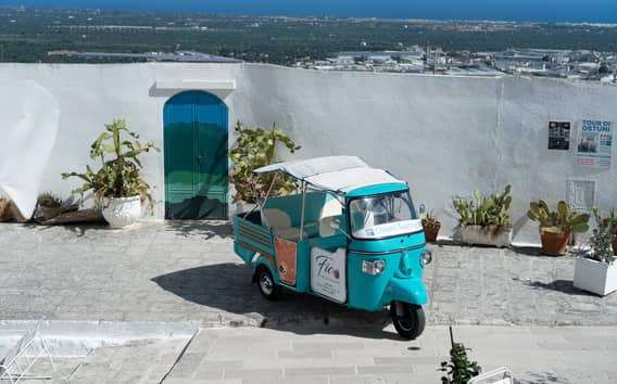 Ostuni Ape Calessino túra: 30 perces expressz körút