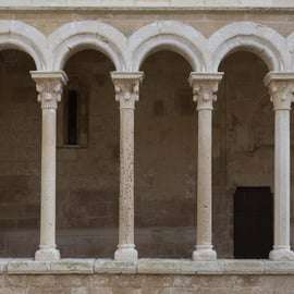 Lecce: Abadia de Santa Maria di Cerrate: ingresso