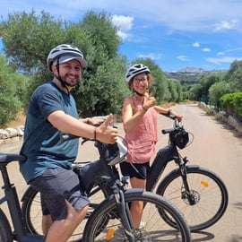 Ostuni: E-Bike tur med ett glas vin & Bruschetta