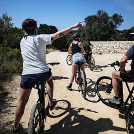Passeio de bicicleta pelo Valle d'Itria e ciclovia do aqueduto com degustação de comida