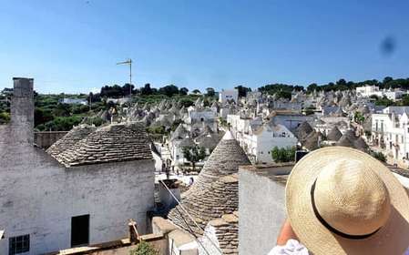 Brindisi: Alberobello, Locorotondo e Ostuni Tour com Brunch