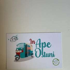 Ostuni: Tour panoramico della Città Bianca in Ape car 100% ECO