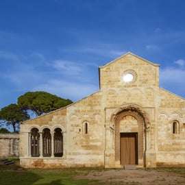 Lecce: Abadia de Santa Maria di Cerrate: ingresso
